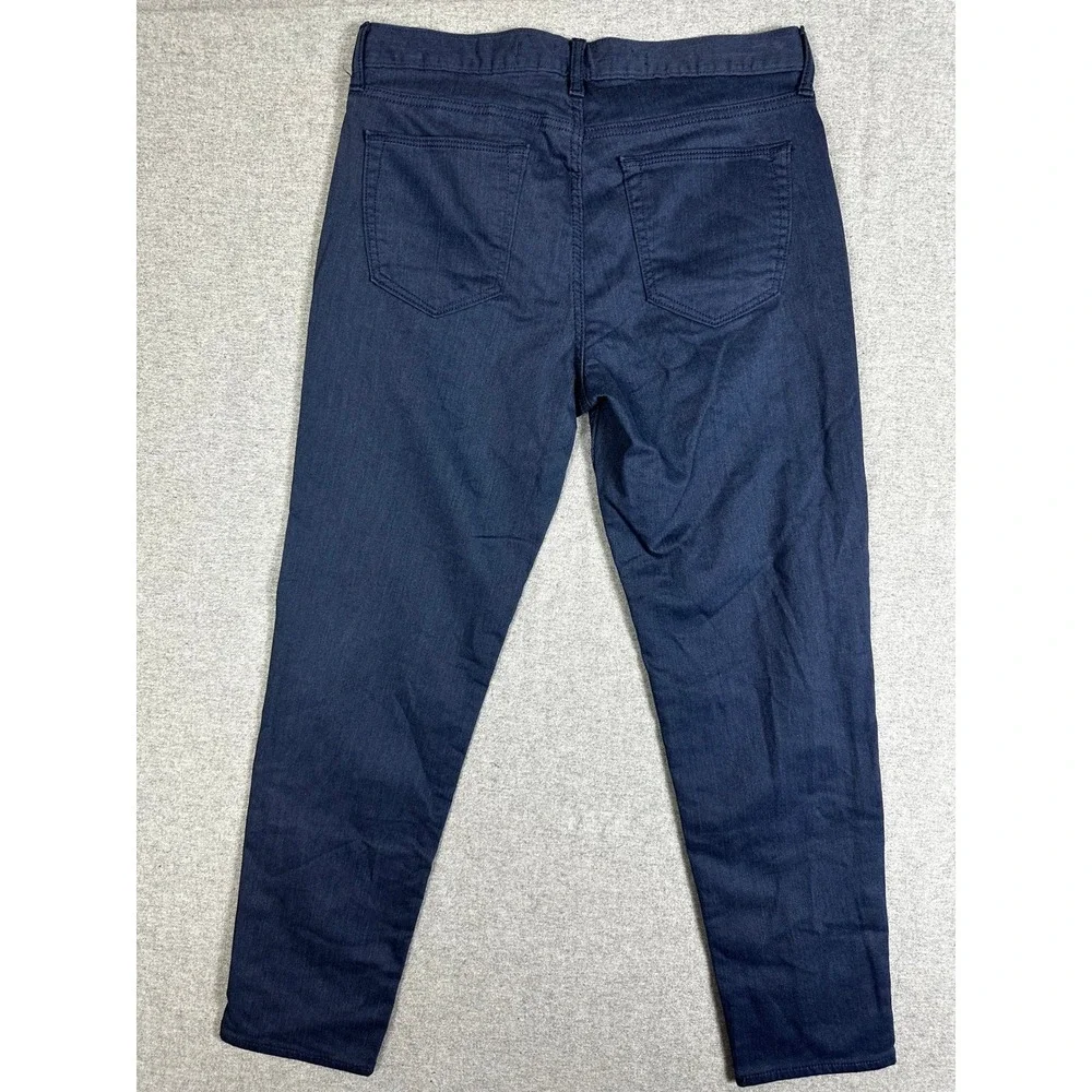 Banana Republic Travel Jean‎ Mens 33x30 Blue Heather Athletic Fit Commuter Pants